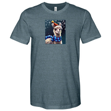 Load image into Gallery viewer, Llama Holiday Heathered Tee