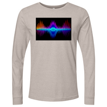 Load image into Gallery viewer, Frequency Red Orange Purple 02 Long Sleeve