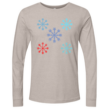 Load image into Gallery viewer, Danish Modern Snowflakes Long Sleeve