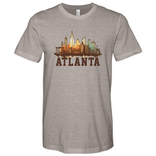 Load image into Gallery viewer, Atlanta Skyline City Heathered Tee