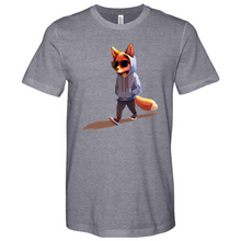 Load image into Gallery viewer, Hoodie Fox Heathered Tee