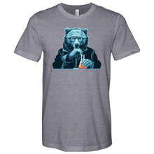 Load image into Gallery viewer, Bear in Thought Heathered Tee