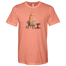 Load image into Gallery viewer, Professor Giraffe Heathered Tee