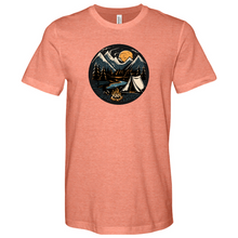 Load image into Gallery viewer, Forest Campfire Heathered Tee
