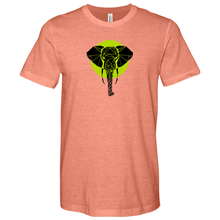 Load image into Gallery viewer, Geometric Elephant Heathered Tee