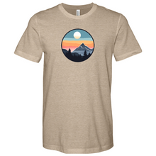 Load image into Gallery viewer, Mountain Sunset Heathered Tee