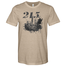 Load image into Gallery viewer, Philly 215 Heathered Tee
