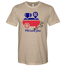 Load image into Gallery viewer, Psi Love You Heathered Tee