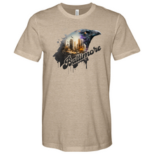 Load image into Gallery viewer, Baltimore Ravens Heathered Tee