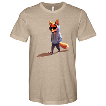 Load image into Gallery viewer, Hoodie Fox Heathered Tee