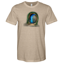Load image into Gallery viewer, Floating in Space as a Porthole Door Min 01 Heathered Tee