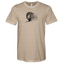 Load image into Gallery viewer, The Head of a Lion Heathered Tee