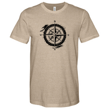Load image into Gallery viewer, Compass Heathered Tee