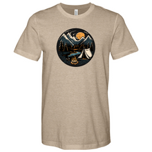 Load image into Gallery viewer, Forest Campfire Heathered Tee