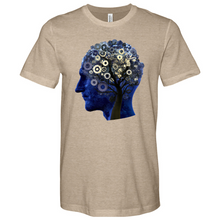 Load image into Gallery viewer, Man Head Tree Min Heathered Tee