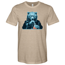 Load image into Gallery viewer, Bear in Thought Heathered Tee