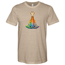 Load image into Gallery viewer, Zen Giraffe Heathered Tee