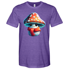 Load image into Gallery viewer, Little Shroomy With Scarf Heathered Tee