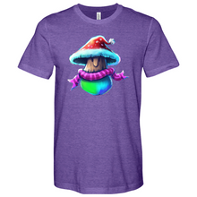 Load image into Gallery viewer, Shroom Santa Heathered Tee
