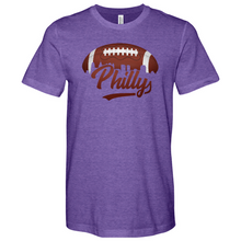 Load image into Gallery viewer, Philly Football Heathered Tee