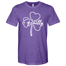 Load image into Gallery viewer, Philly Clover Heathered Tee