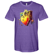 Load image into Gallery viewer, Flushing Heart-Min Heathered Tee