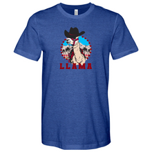 Load image into Gallery viewer, Llama Rancher Heathered Tee