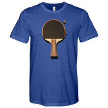 Load image into Gallery viewer, Vintage Ping Pong Black Brown Heathered Tee