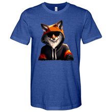 Load image into Gallery viewer, Fox Beard Heathered Tee