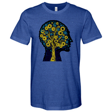 Load image into Gallery viewer, Mecanic Man Head Heathered Tee