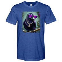 Load image into Gallery viewer, Purple Crow 8 Heathered Tee