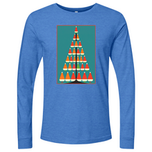 Load image into Gallery viewer, Santa Hat Tree Long Sleeve