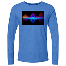 Load image into Gallery viewer, Frequency Red Orange Purple 02 Long Sleeve