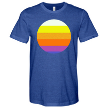 Load image into Gallery viewer, Pickleball Sunset Heathered Tee