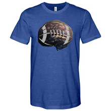 Load image into Gallery viewer, Football Brain 02 Heathered Tee