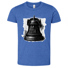 Load image into Gallery viewer, Liberty Bell Youth Heathered Tee