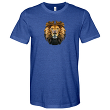 Load image into Gallery viewer, Lion Poly Head Heathered Tee