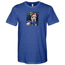 Load image into Gallery viewer, Llama Holiday Heathered Tee