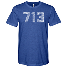 Load image into Gallery viewer, Houston 713 Heathered Tee