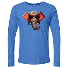 Load image into Gallery viewer, Red Glass Elephant Long Sleeve