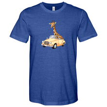 Load image into Gallery viewer, Giraffe Convertible Heathered Tee