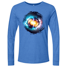 Load image into Gallery viewer, Colliding Atoms 02 Long Sleeve
