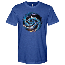 Load image into Gallery viewer, Sunset Waves Heathered Tee