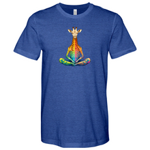 Load image into Gallery viewer, Zen Giraffe Heathered Tee