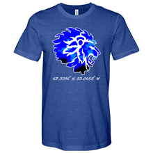 Load image into Gallery viewer, Japanese Blue Lion Heathered Tee