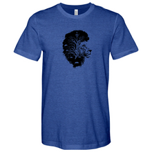 Load image into Gallery viewer, A Black and White Lion Heathered Tee