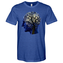 Load image into Gallery viewer, Man Head Tree Min Heathered Tee