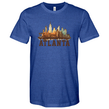 Load image into Gallery viewer, Atlanta Skyline City Heathered Tee