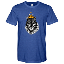 Load image into Gallery viewer, Wolf With Crown Min Heathered Tee