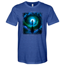 Load image into Gallery viewer, Man Galaxy Hole Heathered Tee